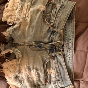 American Eagle Denim Jean Shorts